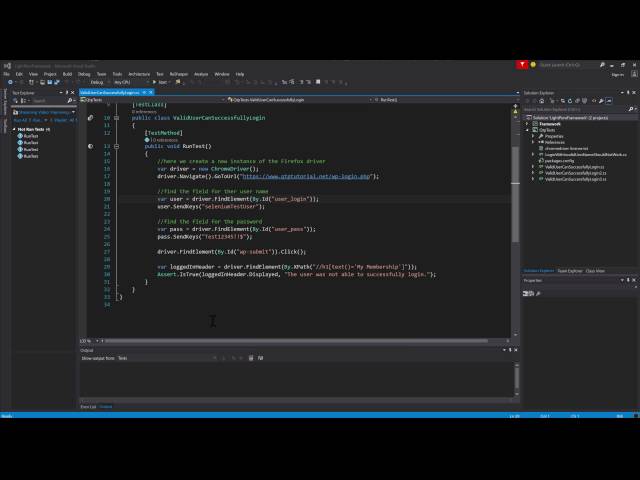 8 Automation testing Exercise