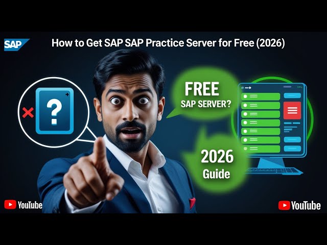 How to Get SAP Practice Server for FREE! | 2026 Complete Guide (MM, EWM, S/4HANA)