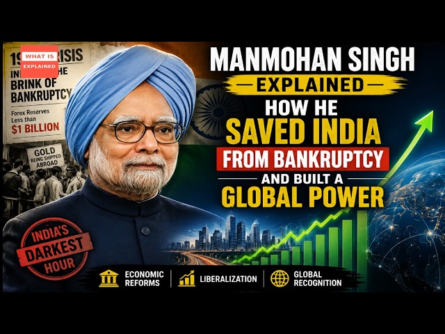 Manmohan Singh — How He Saved India From Bankruptcy and Built a Global Power