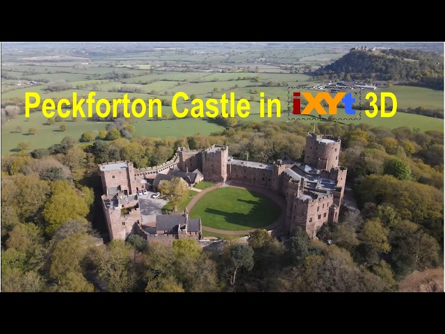 Peckforton Castle, Chesire, United Kingdom in 3D SBS LR relax video for VR