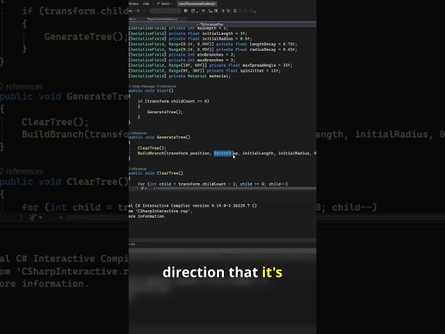The secret to unique trees in Unity #UnityDev #GameDev #Tutorial