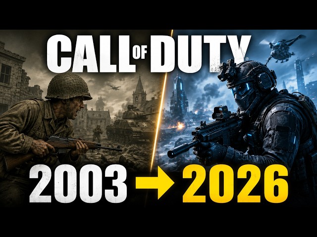 Evolution of Call of Duty Gameplay (2003 - 2026)