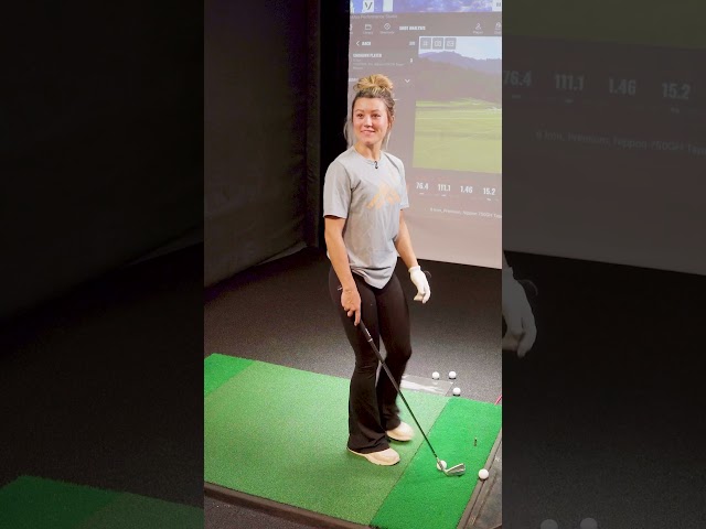 LACEY SNELL Is In The Bay For An Iron Fitting With CLUB CHAMPION!