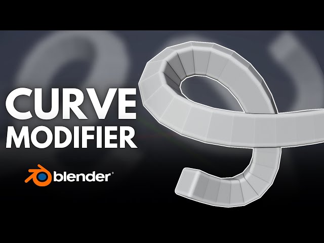 Learn Curve Modifier in Blender!