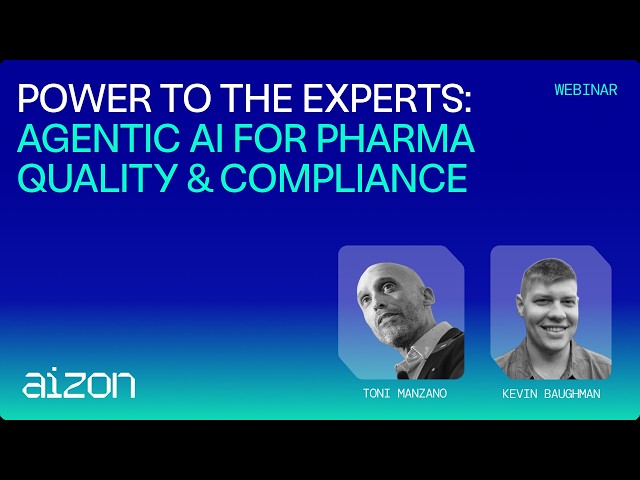 Power to the Experts: Agentic AI for Pharma Quality & Compliance