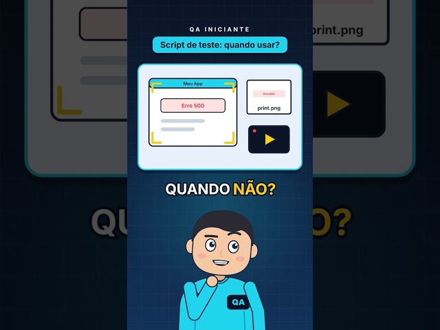 Script de teste: quando usar? #shorts
