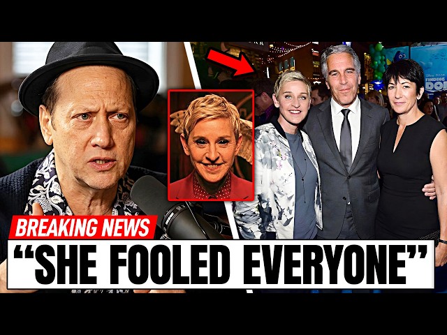 Hollywood SPEECHLESS As Rob Schneider EXPOSES Ellen DeGeneres DARK Secrets