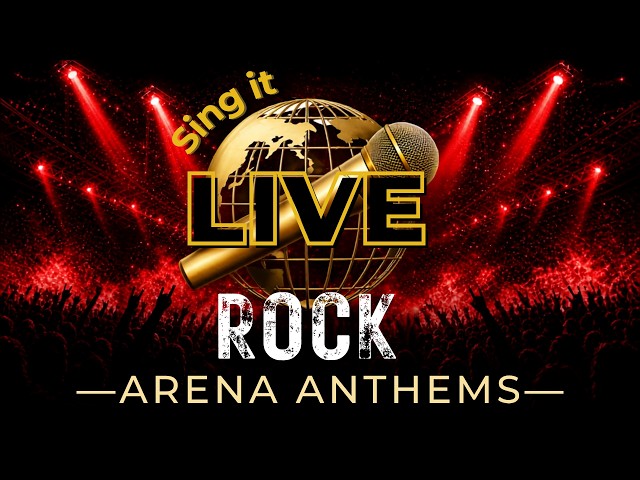 The Sing It Live Crew's ROCK Arena Anthems Album Is A Must Listen