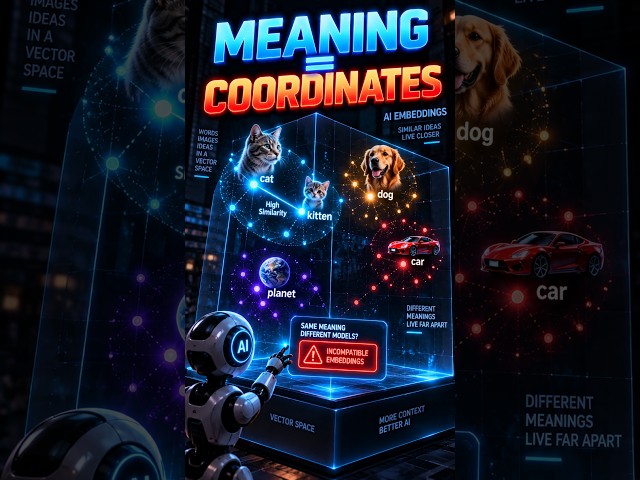 Embeddings Are Just Meaning Mapped to Coordinates
