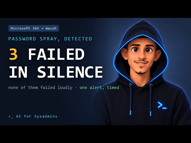 Microsoft 365 to Wazuh: Catching a Password Spray (and 3 Traps the Docs Miss)