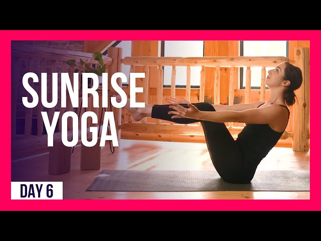 10 min SUNRISE Yoga for Energy – Day #6 (REFRESHING MORNING YOGA STRETCH)