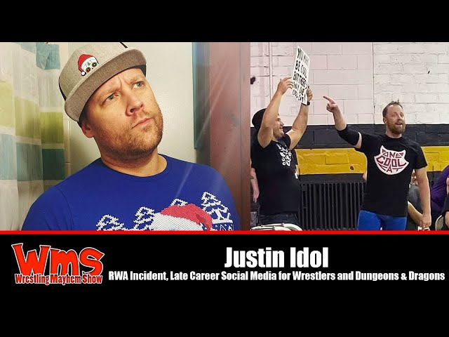 Justin Idol: RWA Incident, Late Career Social Media for Wrestlers and Dungeons & Dragons