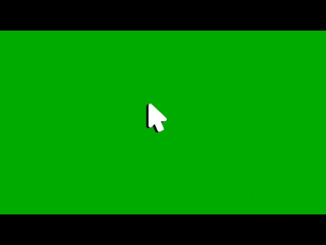 Mouse Click Green Screen - Click Green Screen - Cursor Green Screen - Cursor Click Green Screen