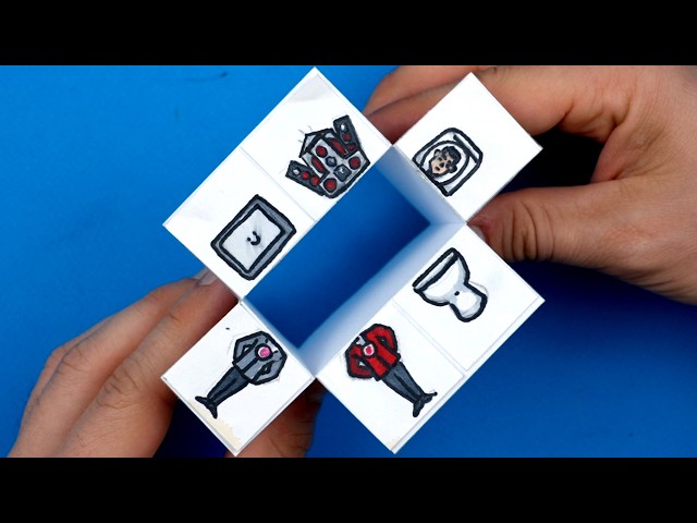 10 CRAZY Skibidi Toilet Paper Crafts Every Fan NEEDS! Step by Step Tutorials 🔥