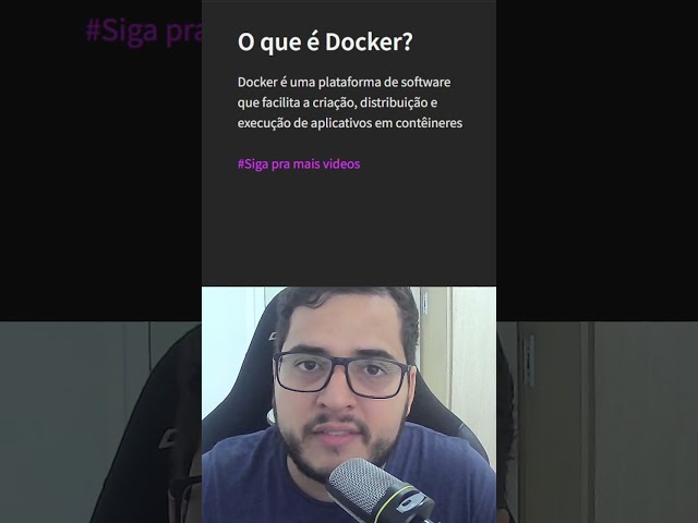 O que é Docker ? #shorts #code #programação #docker #13