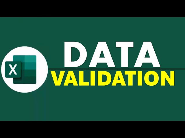 How to use Formulas to Implement Simple & Complex Data Validation Rules in Excel