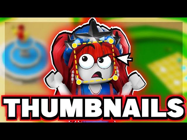 How I make my roblox YouTube thumbnails (tutorial)