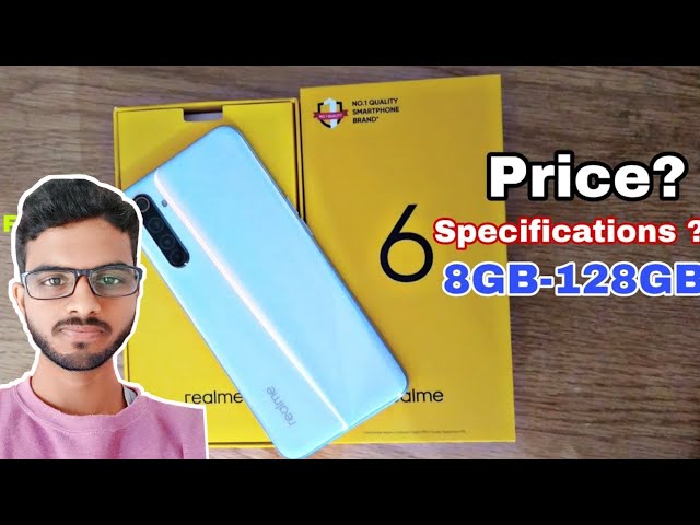 Realme 6 comet white 8GB-128Gb Unboxing& review // best gamming phone2020//powerfull processor