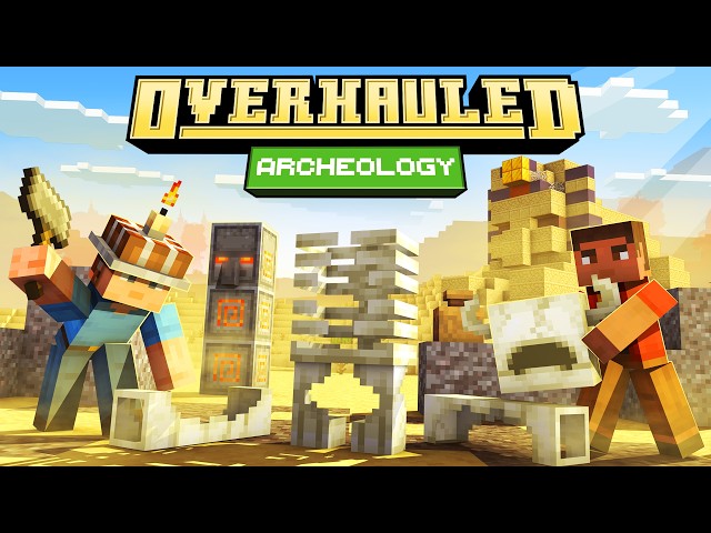 This Add-On Completely OVERHAULS Archeology in Minecraft Bedrock