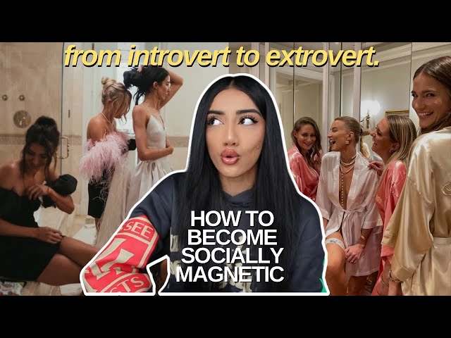HOW TO MASTER SOCIAL CONFIDENCE | talk to anyone, develop extroverted traits and become magnetic!