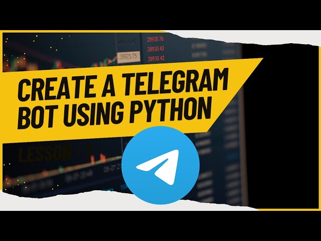 How to create a Telegram Bot | Python | APIs