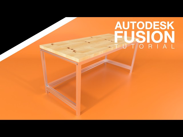 Autodesk Fusion | Aluminum Profile Table (2026)