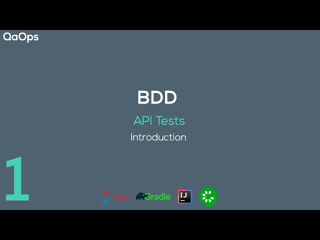 BDD | Intro API Tests