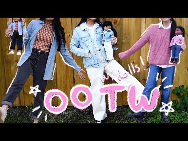 dressing like my AMERICAN GIRL DOLLS for a week :))) (OOTW)