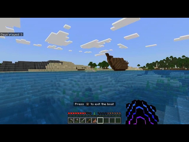 Playing Minecraft survival Part 2