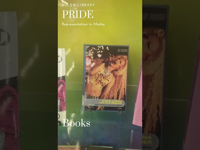 Buley Library Pride Exhibit, 2023