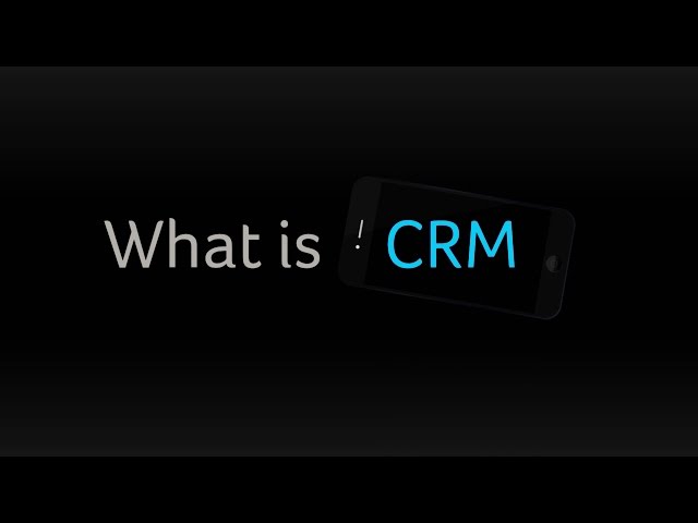 CRM คืออะไร?