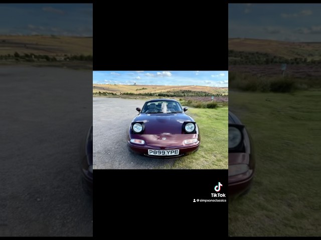 Mk1 MX5 Miata hits the Roads! 1 of 600 made! #rare #mazdamiata #mx5