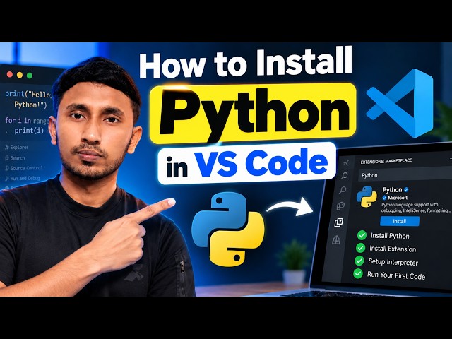 How to install Python in VSCode