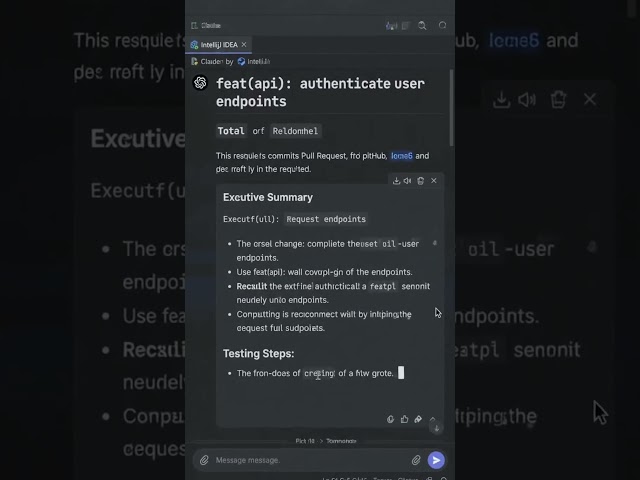 Claude Writes Better GitHub Pull Requests Than Most Developers 🤯#shorts #claude #trending  #trend