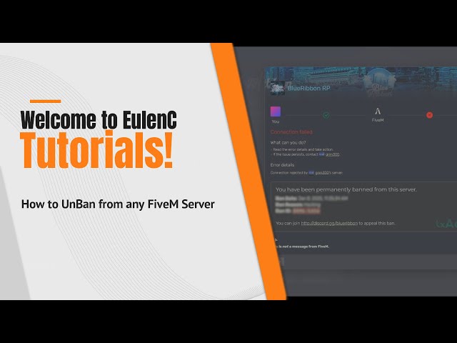 Eulen Spof | How to get UnBanned from Any FiveM Server