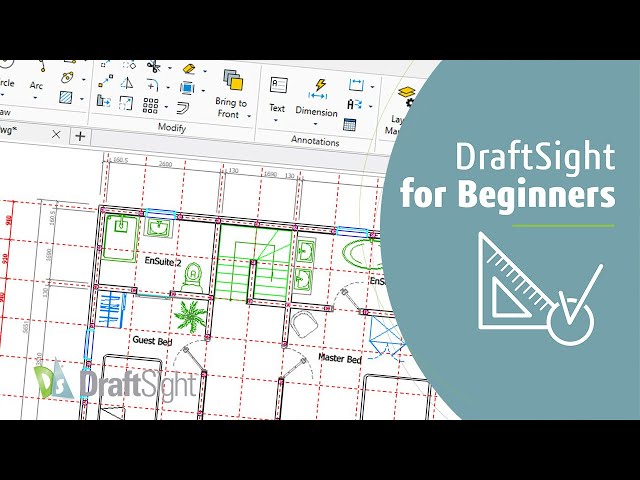 DraftSight for Beginners – Modification Tools