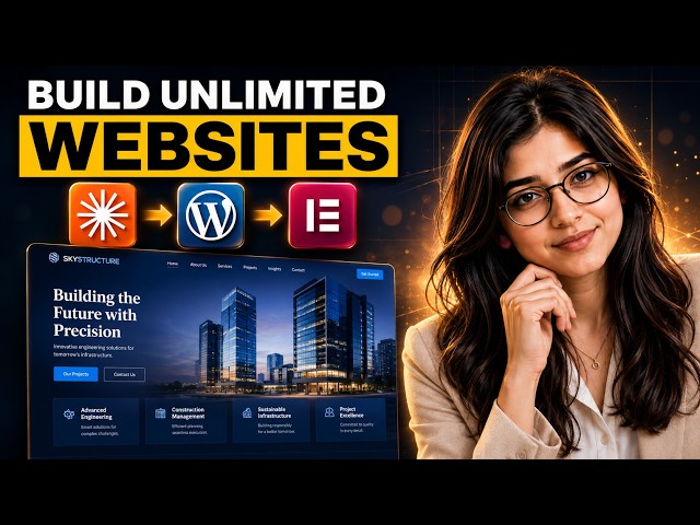 Build Unlimited WordPress Websites With FREE AI | Claude AI + Elementor