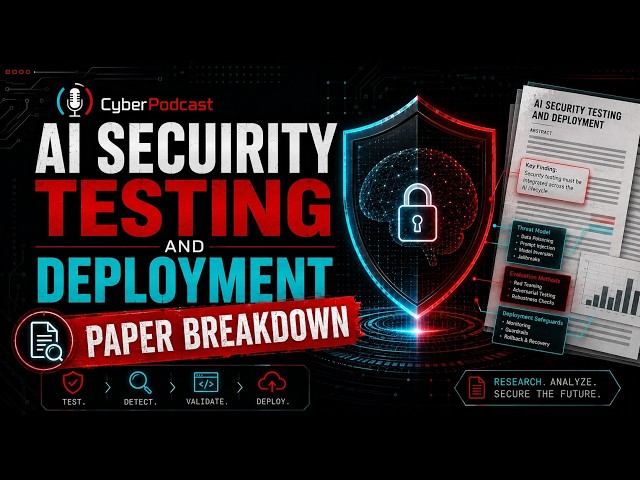 Securing AI Lifecycle with Red, Blue | Paper Breakdown #4 | OWASP AI Security | CyberPodcast