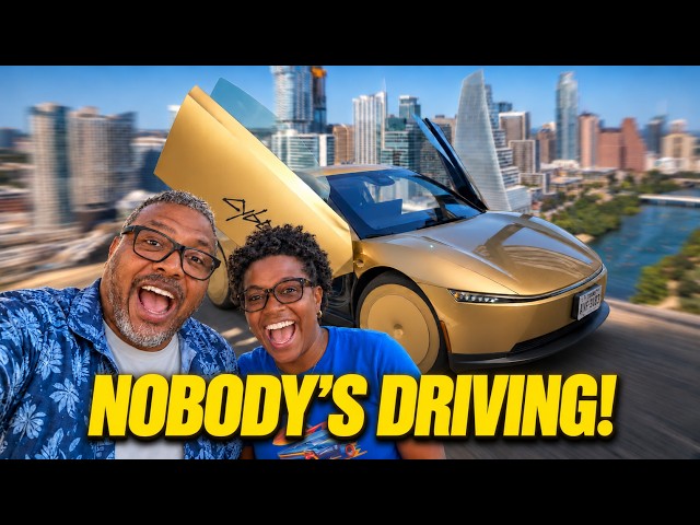 One Hour Ride in a Tesla Cybercab: No Steering Wheel, No Pedals!