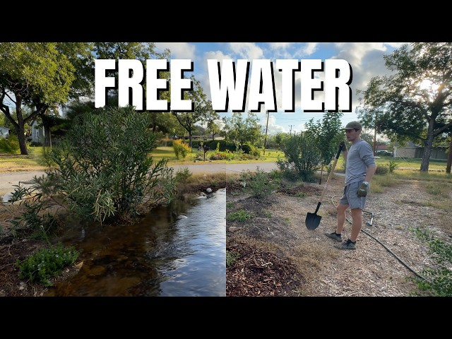 How This Dry Creek Captures Thousands of Gallons in Every Texas Storm
