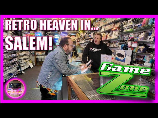Retro Game Hunting in the USA! Game Zone - Salem!