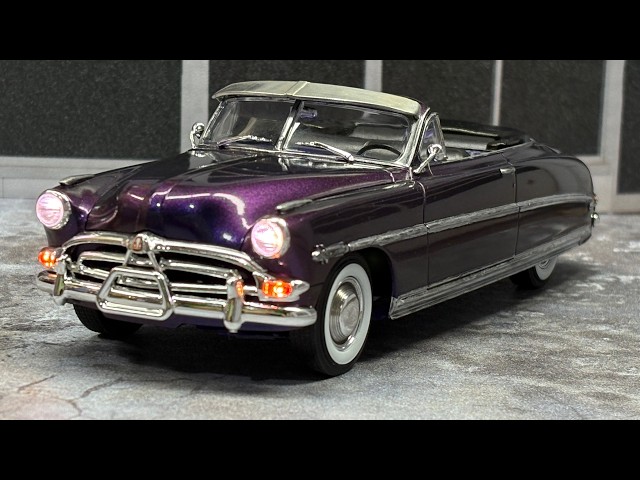 The Moebius Models 1952 Hudson Hornet Convertible Put it in the books