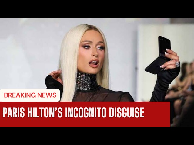Paris Hilton Reveals Her Secret Brunette Disguise For Incognito