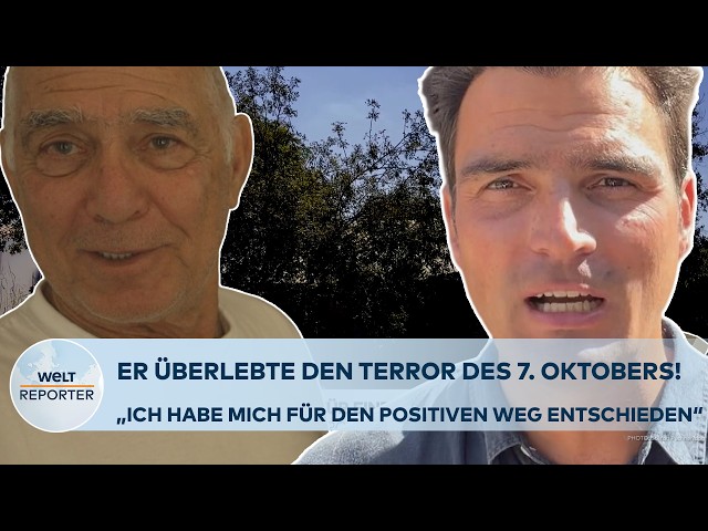 ISRAEL: Survivor recounts October 7th! "I chose the positive path"