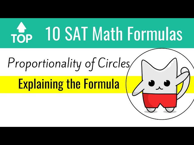 Circle 🔴Proportionality [TOP 10 SAT Formulas]