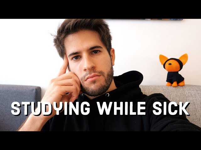 Studying When Sick 😷Med Student VLOG | KharmaMedic