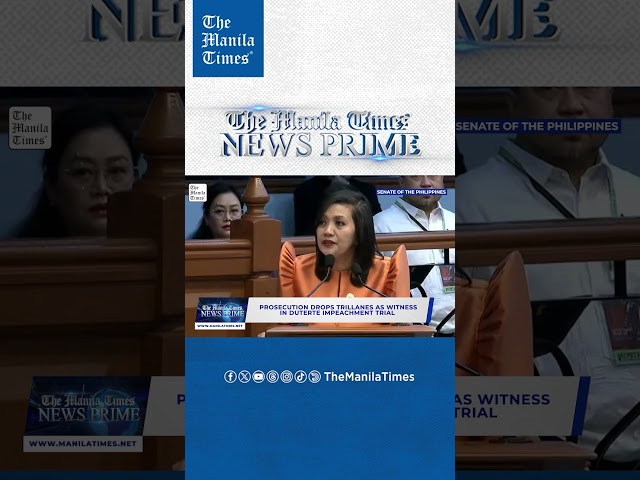 Prosecution drops Trillanes as witness in Duterte impeachment trial