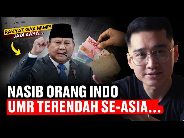 Kenapa UMR Kita SANGAT RENDAH? Salah Siapa???