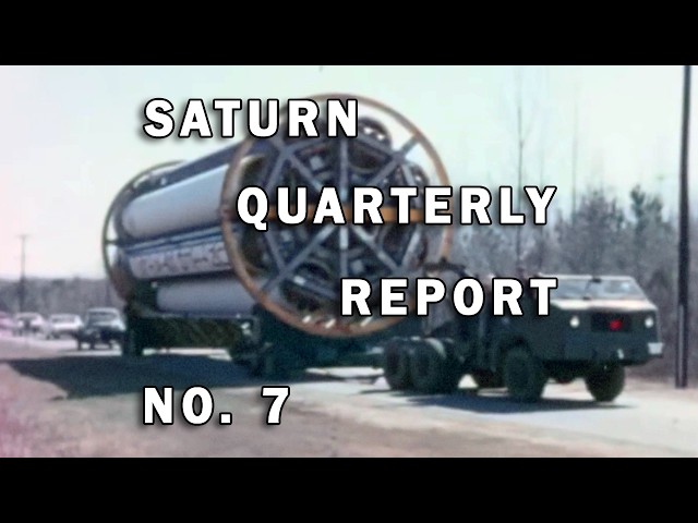 Saturn Quarterly Report 7 (March 1961) - Saturn C1, SA-2, Stages, Pedestal, Tests, HD, NASA