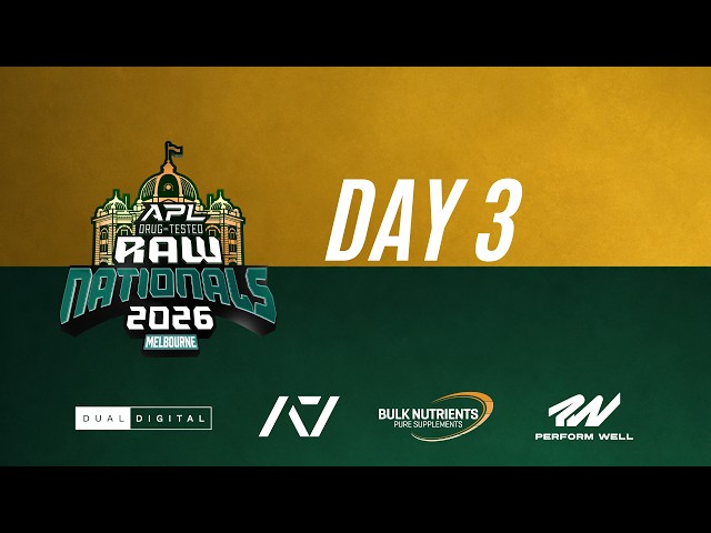 APL DT Raw Nationals - Day 3 - 2026 - PM Session - Pt4